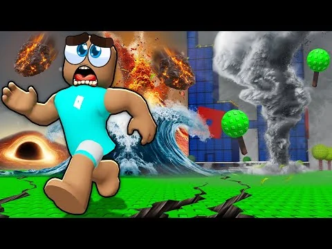 Players navigating multiple disasters in What If Disasters